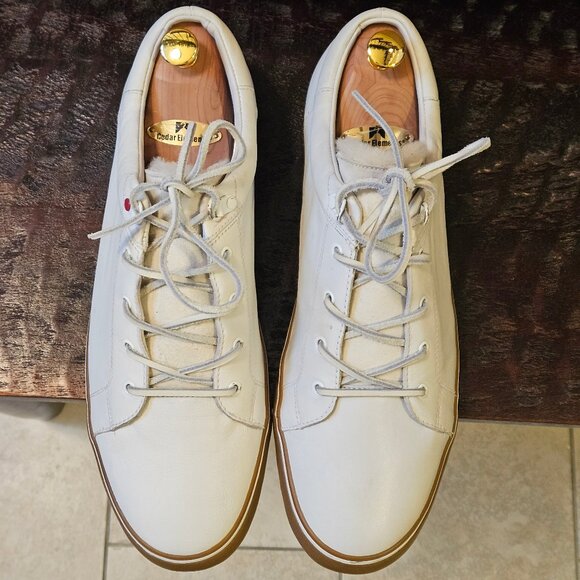 UGG White and Tan Men's Sneakers - Picture 2 of 16